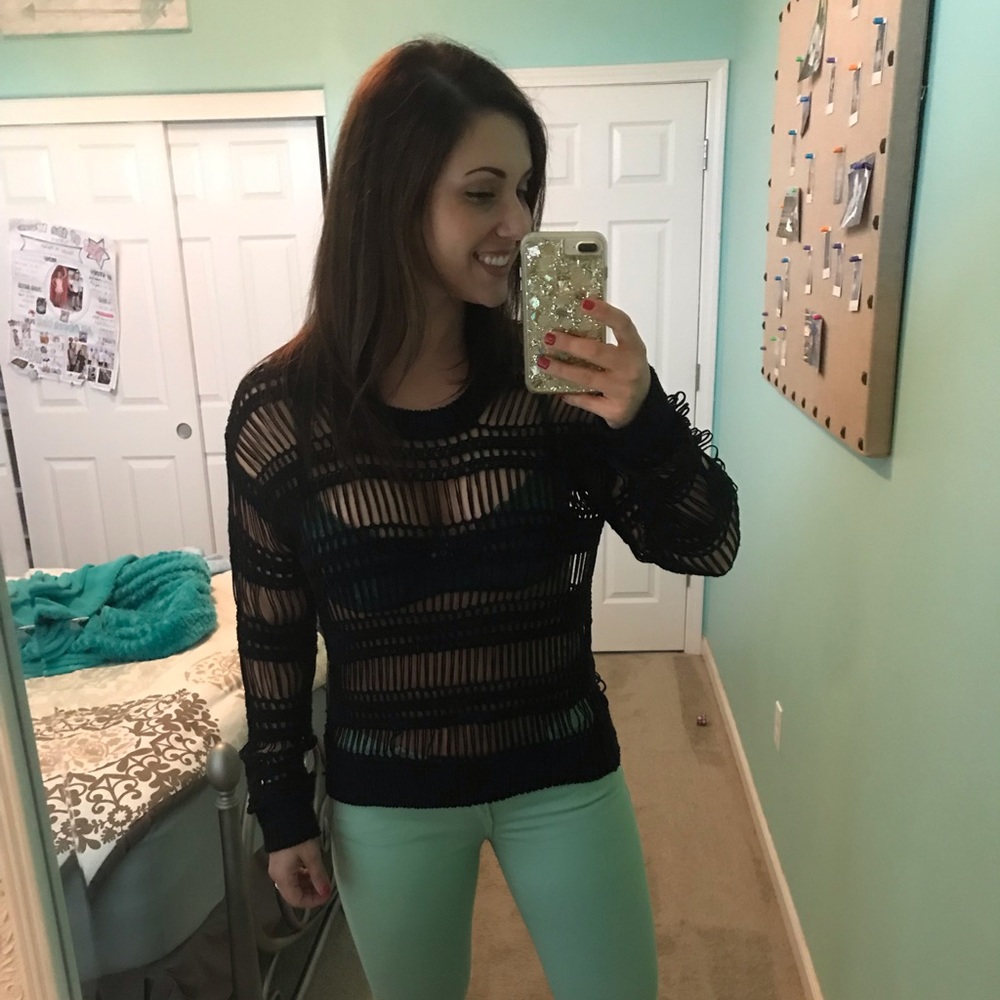 Urban outfitters sexy knit sweater